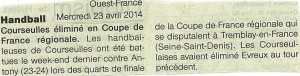 Coupe de France Avril 2014