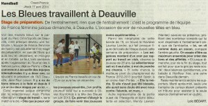 Equipe de France Féminine Avril 17.04.2014