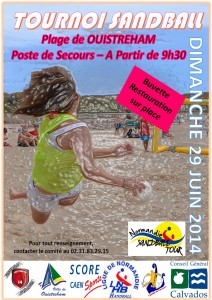 affiche sandball A4