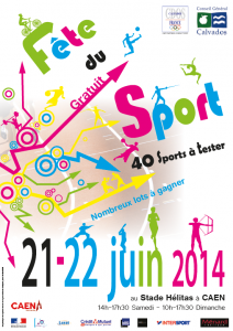 Affiche Fete du sport 2014