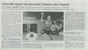 FALAISE LUNDI 16 MARS