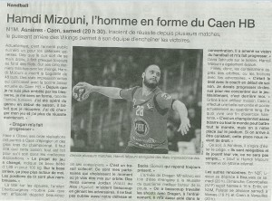 caen n1 vendredi 06-03-15