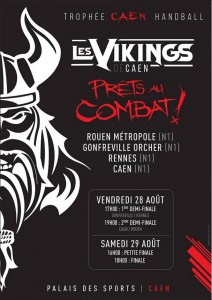 affiche caen hb